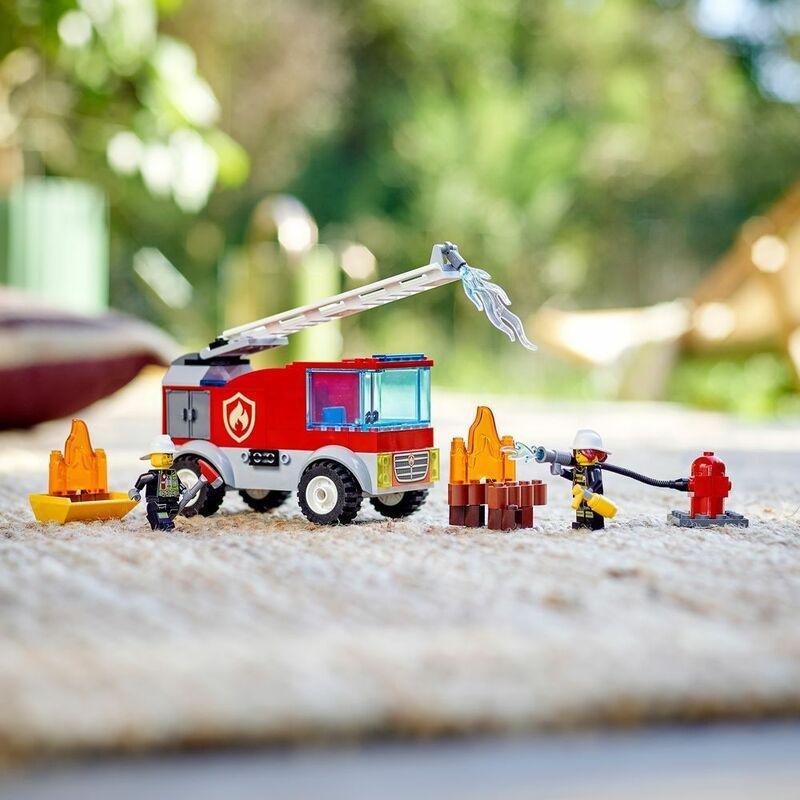 LEGO City Fire Fire Ladder Truck 60280, , large image number 3