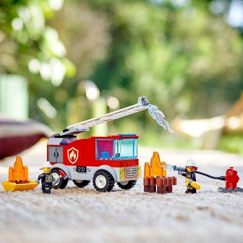 LEGO City Fire Fire Ladder Truck 60280, , large image number 5