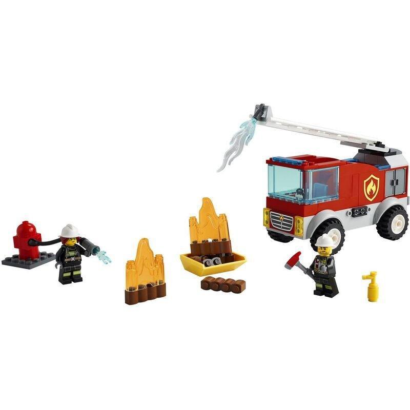 LEGO City Fire Fire Ladder Truck 60280, , large image number 9
