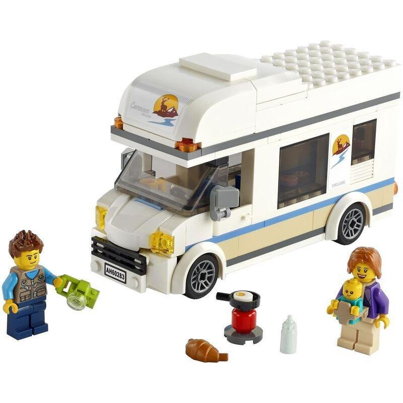 LEGO City Great Vehicles Holiday Camper Van 60283, , large image number 1