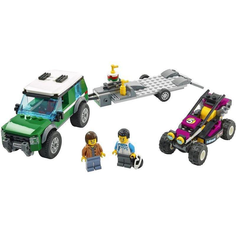 LEGO City Great Vehicles Race Buggy Transporter 60288, , large image number 5