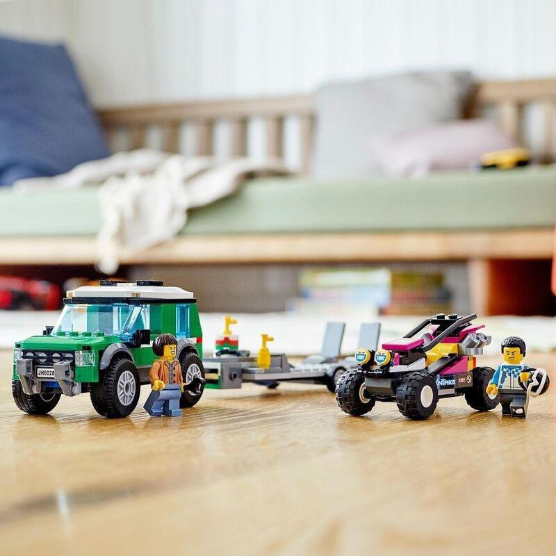LEGO City Great Vehicles Race Buggy Transporter 60288, , large image number 6