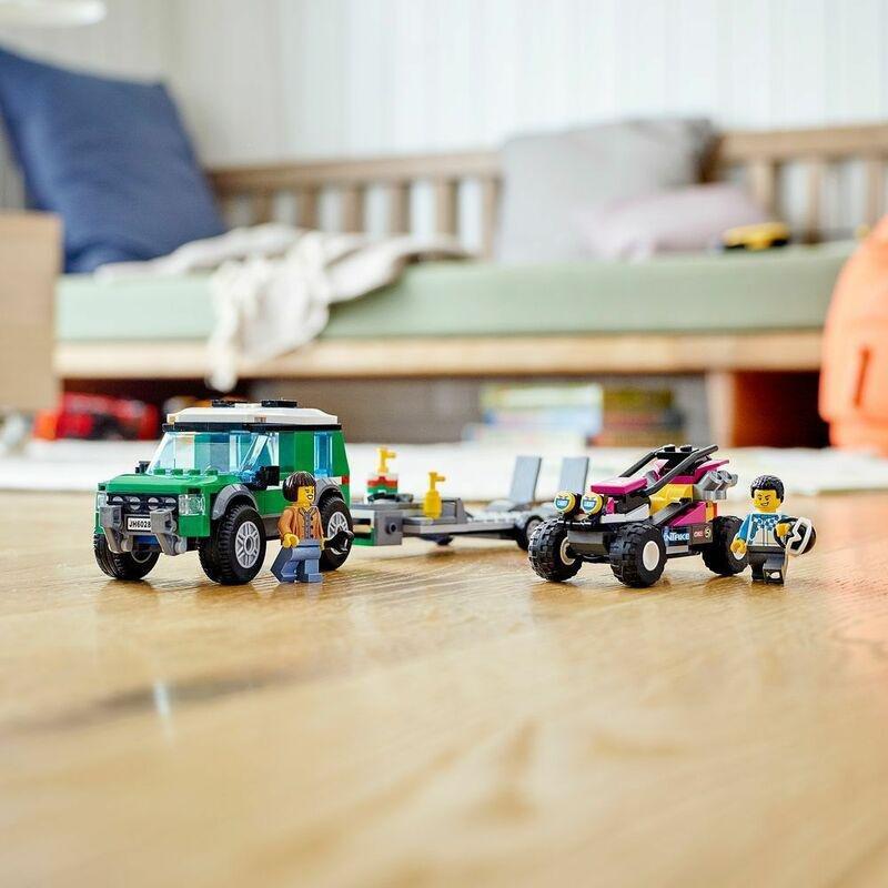 LEGO City Great Vehicles Race Buggy Transporter 60288, , large image number 10