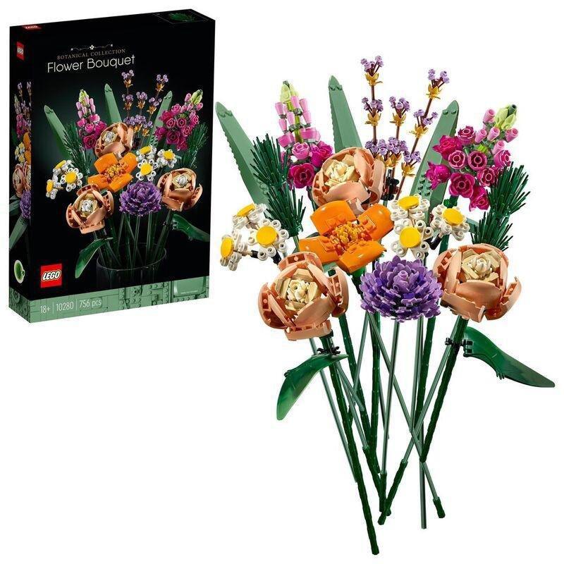 LEGO ICONS Flower Bouquet Building Kit 10280 (756 Pieces), , large image number 0