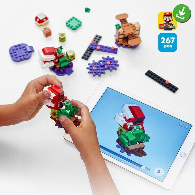 LEGO Super Mario Piranha Plant Puzzling Challenge Expansion Set 71382, , large image number 2