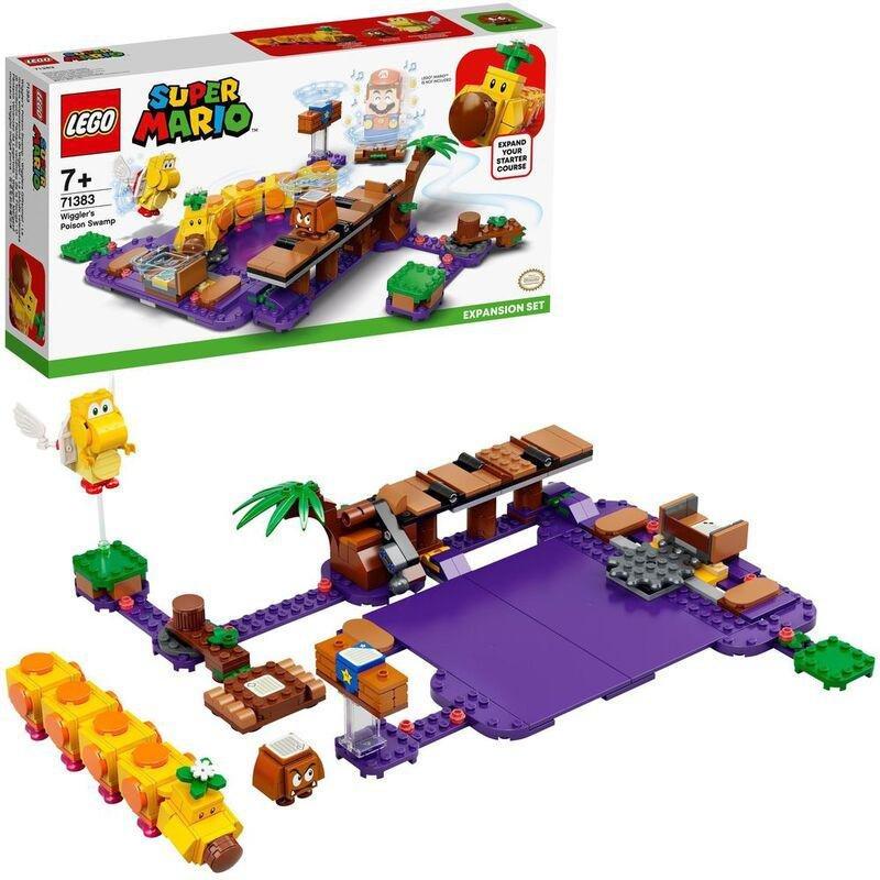 LEGO Super Mario Wiggle's Poison Swamp Expansion Set 71383, , large image number 0