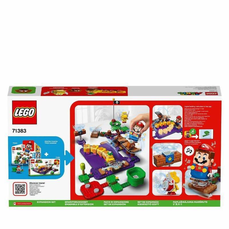 LEGO Super Mario Wiggle's Poison Swamp Expansion Set 71383, , large image number 4