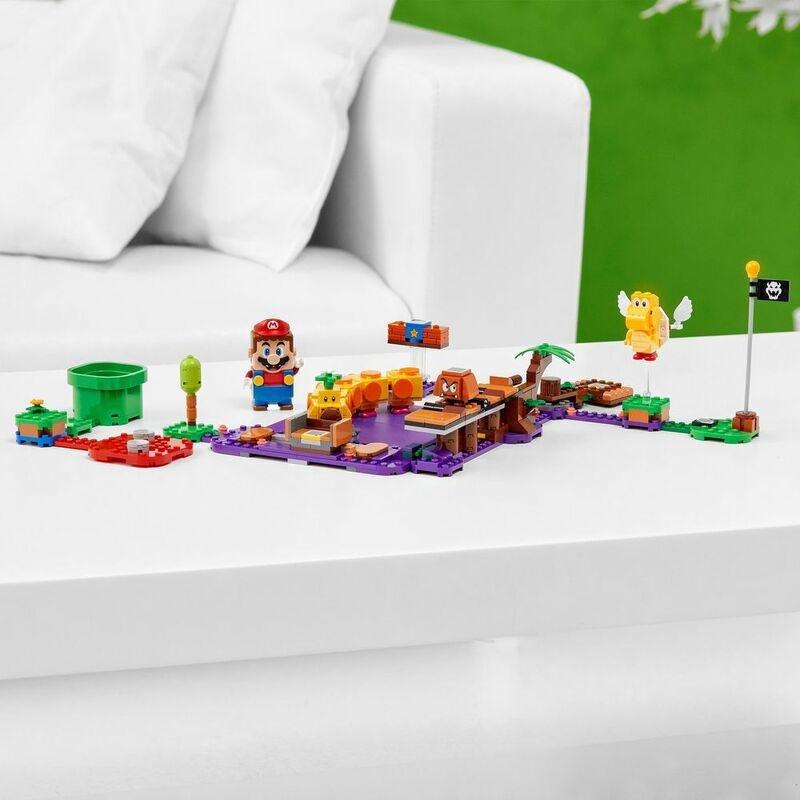 LEGO Super Mario Wiggle's Poison Swamp Expansion Set 71383, , large image number 6