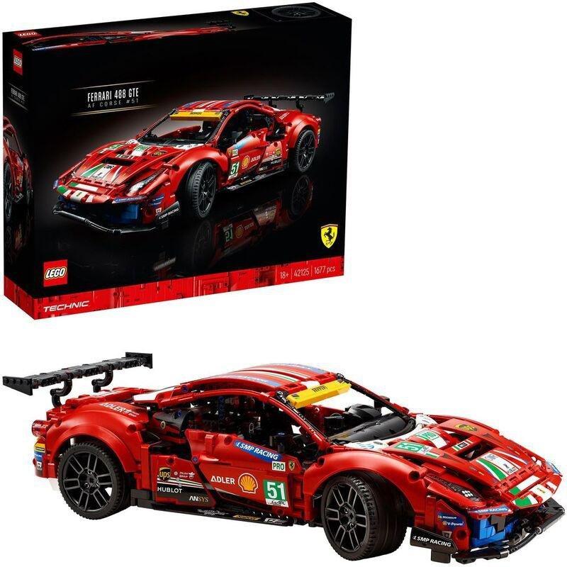 LEGO Technic Ferrari 488 GTE AF Corse #51 42125, , large image number 0