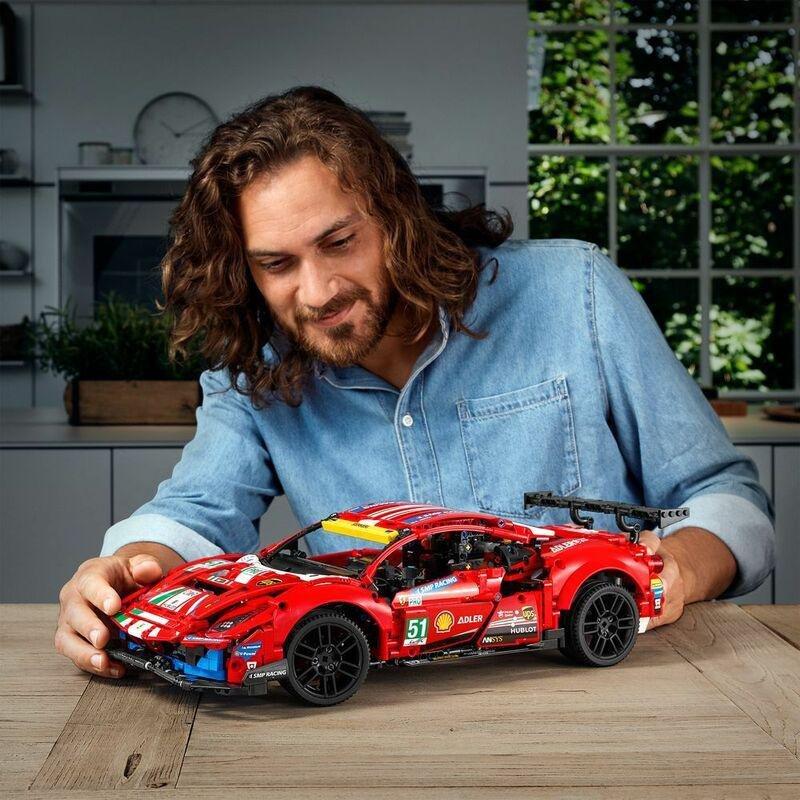 LEGO Technic Ferrari 488 GTE AF Corse #51 42125, , large image number 4