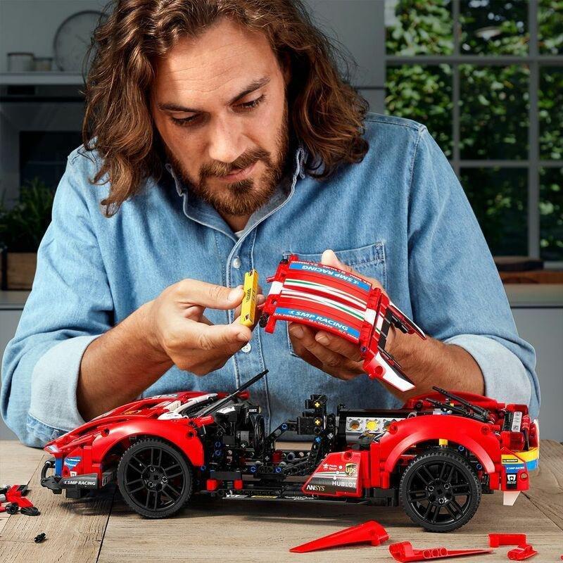 LEGO Technic Ferrari 488 GTE AF Corse #51 42125, , large image number 6