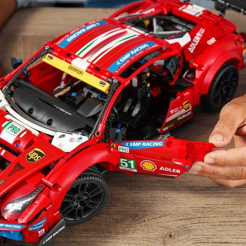LEGO Technic Ferrari 488 GTE AF Corse #51 42125, , large image number 8