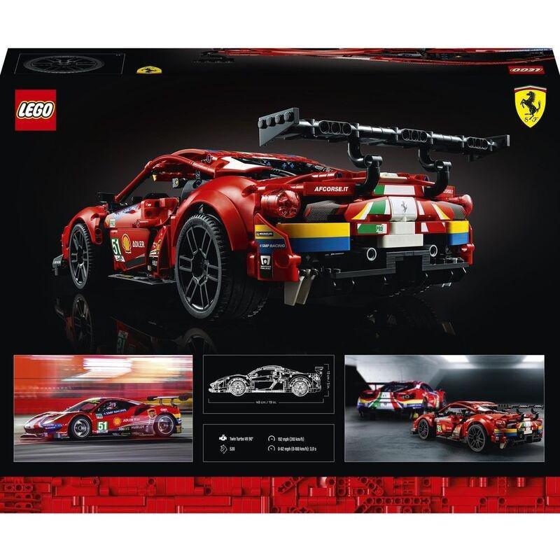LEGO Technic Ferrari 488 GTE AF Corse #51 42125, , large image number 9