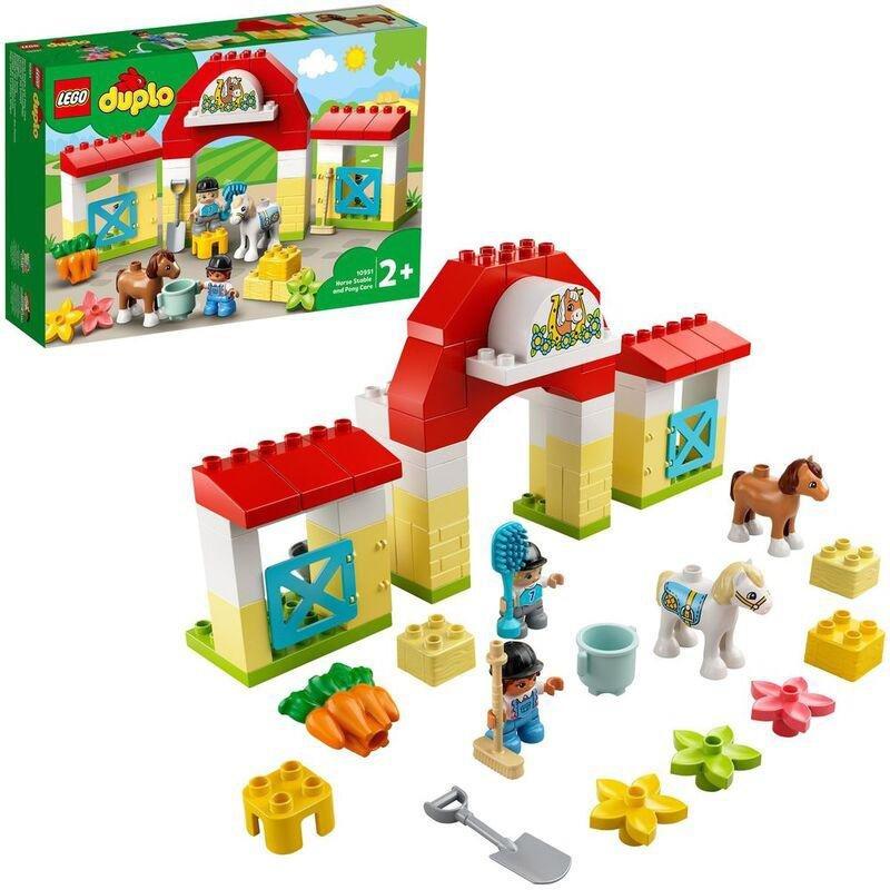 LEGO DUPLO Town Horse Stable And Pony Care 10951, , large image number 0