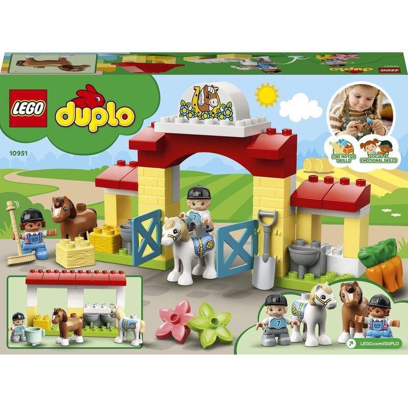 LEGO DUPLO Town Horse Stable And Pony Care 10951, , large image number 2