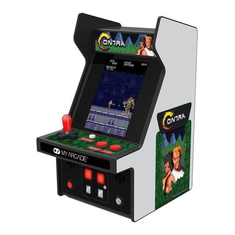 MY ARCADE - My Arcade Contra Micro Player Collectible Retro Arcade Machine (6.75-inch)