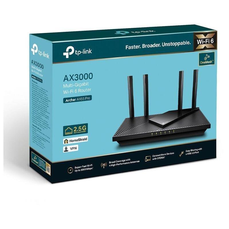 TP-Link AX3000 Multi-Gigabit Wi-Fi 6 Router, , large image number 1