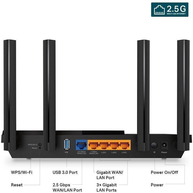 TP-Link AX3000 Multi-Gigabit Wi-Fi 6 Router, , large image number 2