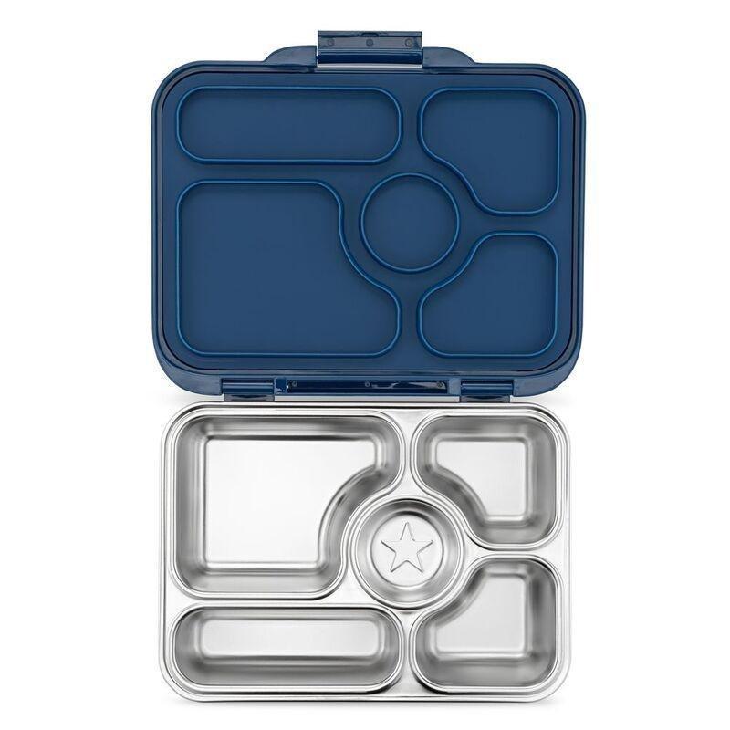 Yumbox Presto 5-Compartment Bento Box - Santa Fe Blue, , large image number 0