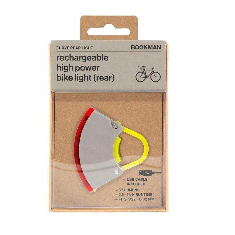 Bookman Curve Rear Light Gray/Acid Yellow, , large image number 0