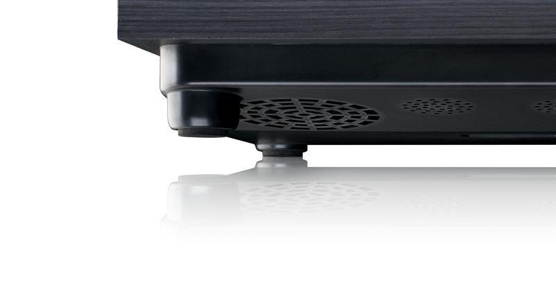 Lenco LS-10 Belt-Drive Turntable with Built-in Speakers - Black, , large image number 1