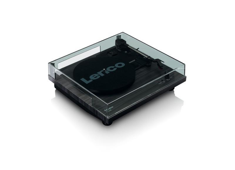 Lenco LS-10 Belt-Drive Turntable with Built-in Speakers - Black, , large image number 7