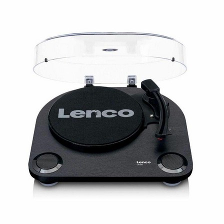 LENCO - Lenco LS-40 Turntable with Built-in Speakers - Black