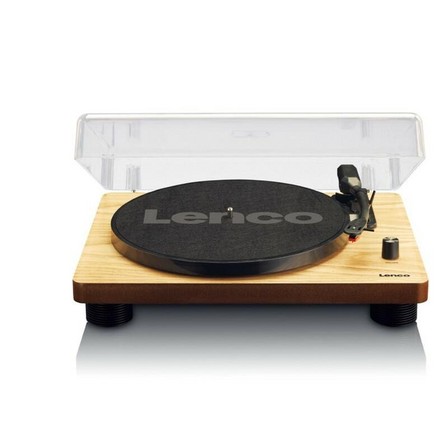 LENCO - Lenco LS-50 USB Belt-Drive Turntable with Built-in Speakers - Wood