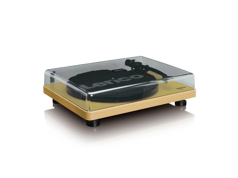 Lenco L-30 Belt-Drive Turntable with Built-in Preamp - Wood, , large image number 5