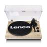 LENCO - Lenco LBT-188 Bluetooth Belt-Drive Turntable with Built-in Preamp - Beige/Pine