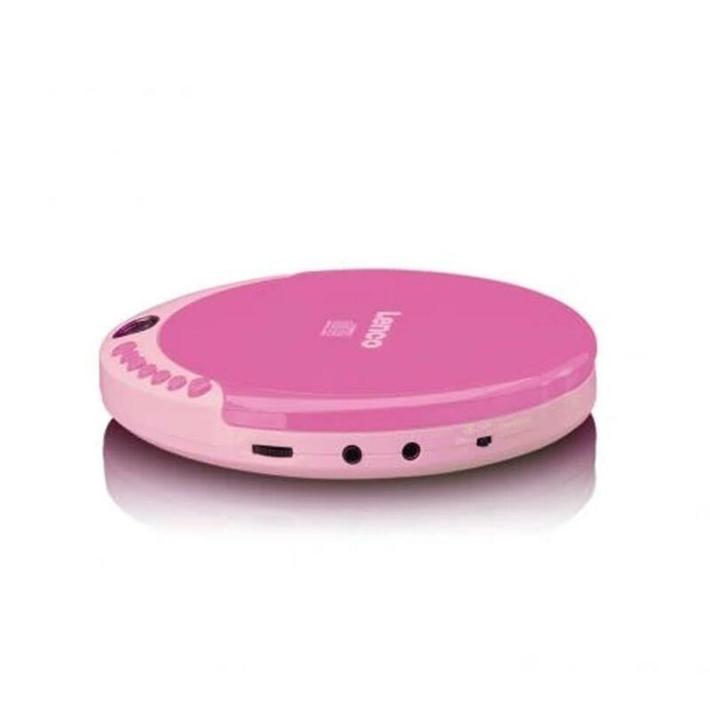 Portable Qatar | Discman CD LENCO Player Lenco Azadea CD-011 Pink