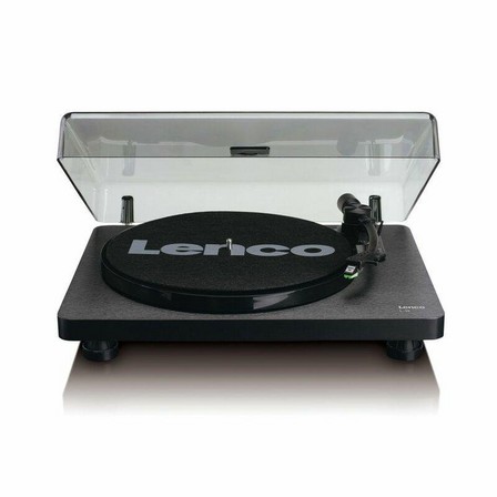 LENCO - Lenco L-30 Belt-Drive Turntable with Built-in Preamp - Black