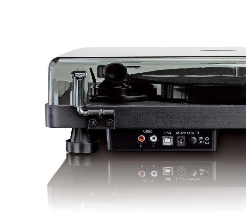 Lenco L-30 Belt-Drive Turntable with Built-in Preamp - Black, , large image number 4