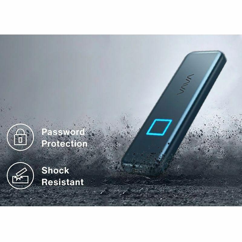Vava 512GB Portable SSD Touch Grey, , large image number 2