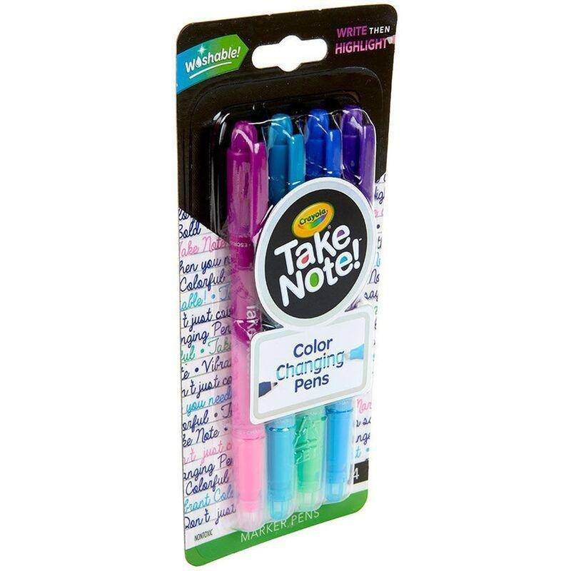 Crayola Color-Changing Pens (4 Pack), , large image number 1