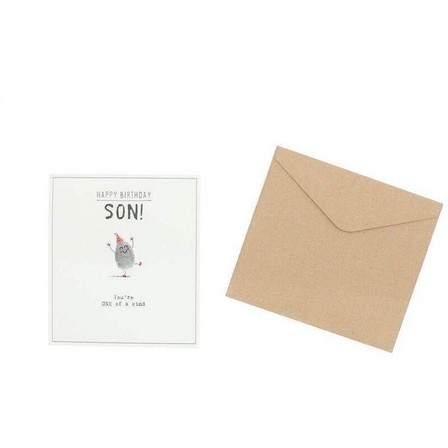 PIGMENT PRODUCTIONS - Etched Son One of A Kind Greeting Card