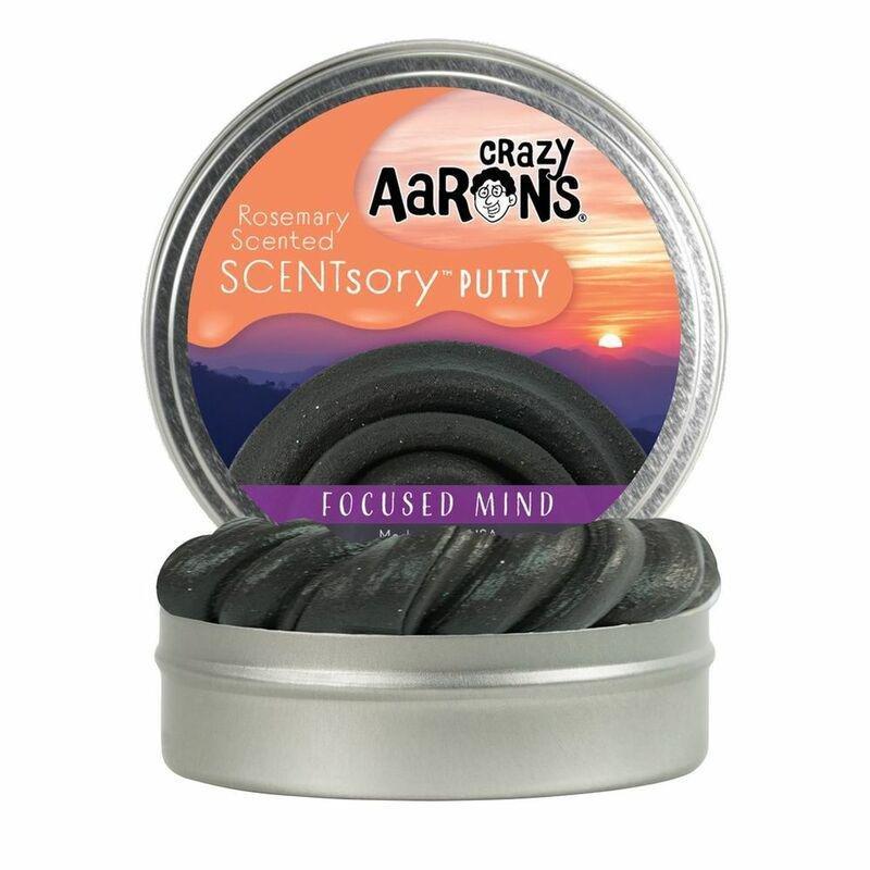 Crazy Aaron's Thinking Putty Aromatherapy Scentsory Focused Mind 2.75 Inch Tin, , large image number 0