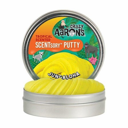 CRAZY AARON'S - Crazy Aaron's Thinking Putty Tropical Scentsory Jungaloha 2.75 Inch Tin