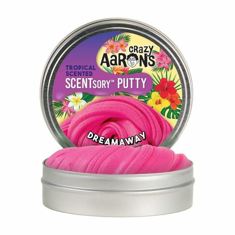 Crazy Aaron's Thinking Putty Tropical Scentsory Dreamaway 2.75 Inch Tin, , large image number 0