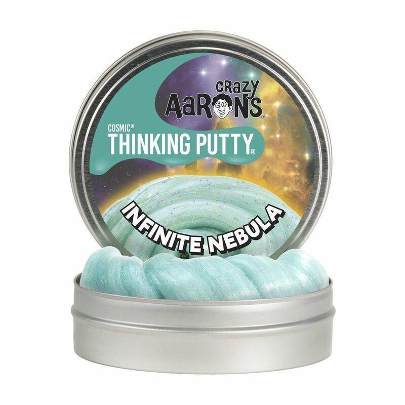 Crazy Aaron's Thinking Putty Cosmic Infinite Nebula 4 Inch Tin, , large image number 0