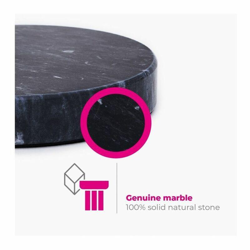 Eggtronic Stone Wireless Charger Black Marble, , large image number 2