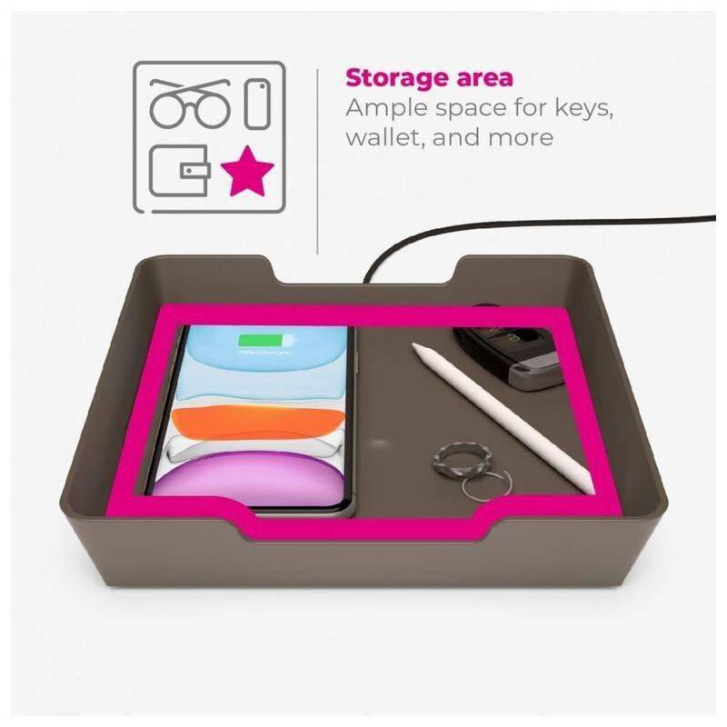 Eggtronic Valet Tray Wireless Charger Bronze, , large image number 1