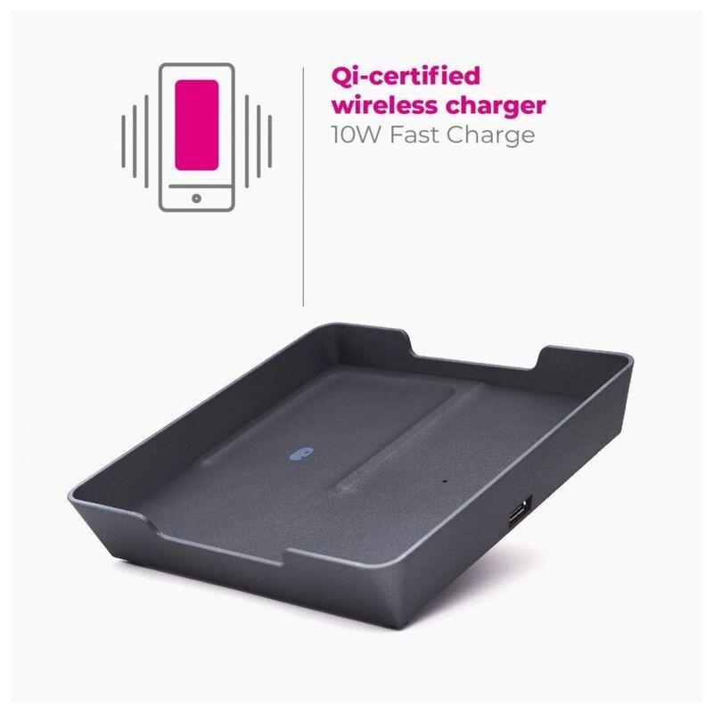 Eggtronic Valet Tray Wireless Charger Graphite, , large image number 2