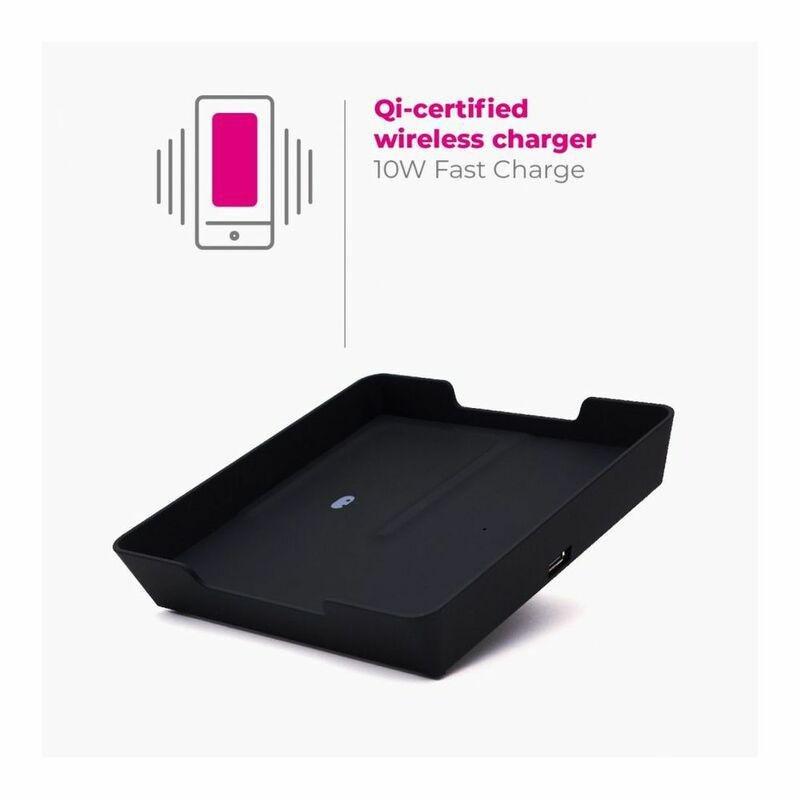 Eggtronic Valet Tray Wireless Charger Soft Touch Black, , large image number 4