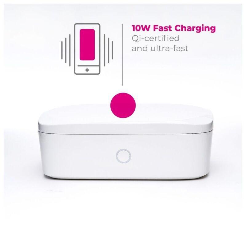 Eggtronic Mundus Uv-C Phone Disinfector And Qi Wireless Charger, , large image number 3
