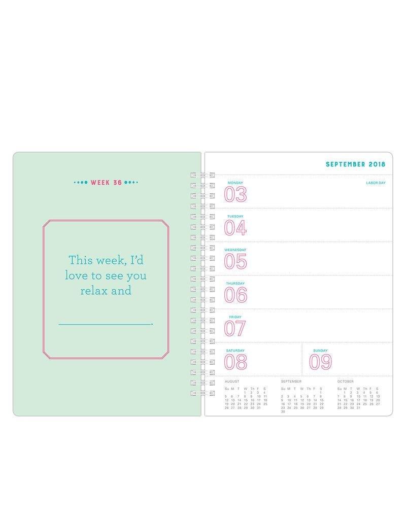 Knock Knock What I Love About You Fill In The Love Weekly Calendar, , large image number 2