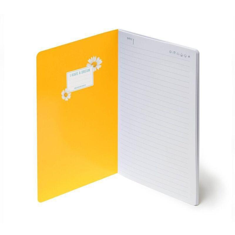 LEGAMI - Legami Notebook - Quaderno - Medium Lined - Daisy