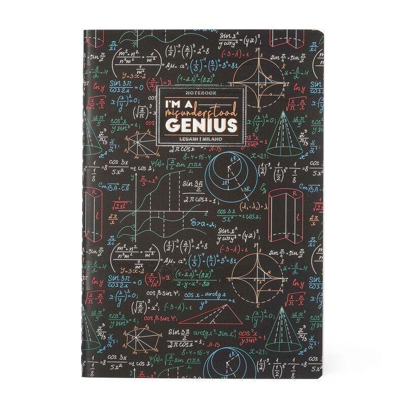 Legami Notebook - Quaderno - Medium Lined - Genius, , medium