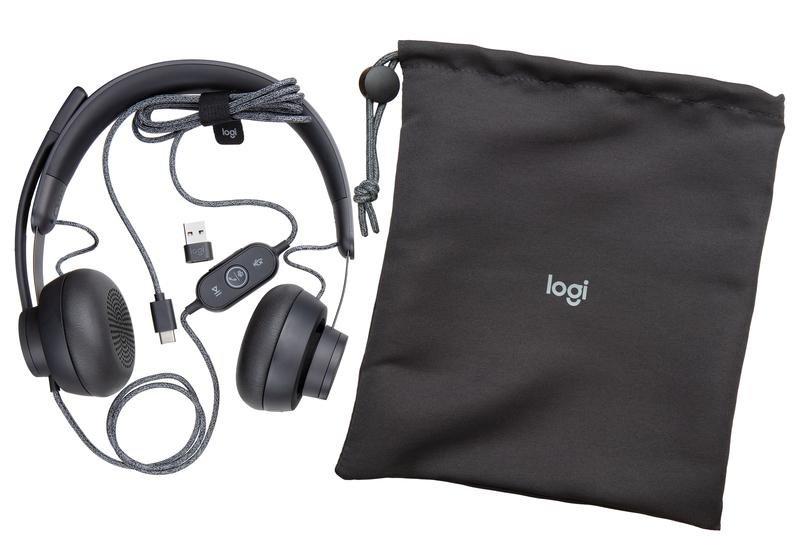 Logitech Zone USB Wired Headset for Microsoft Teams Graphite, , large image number 8
