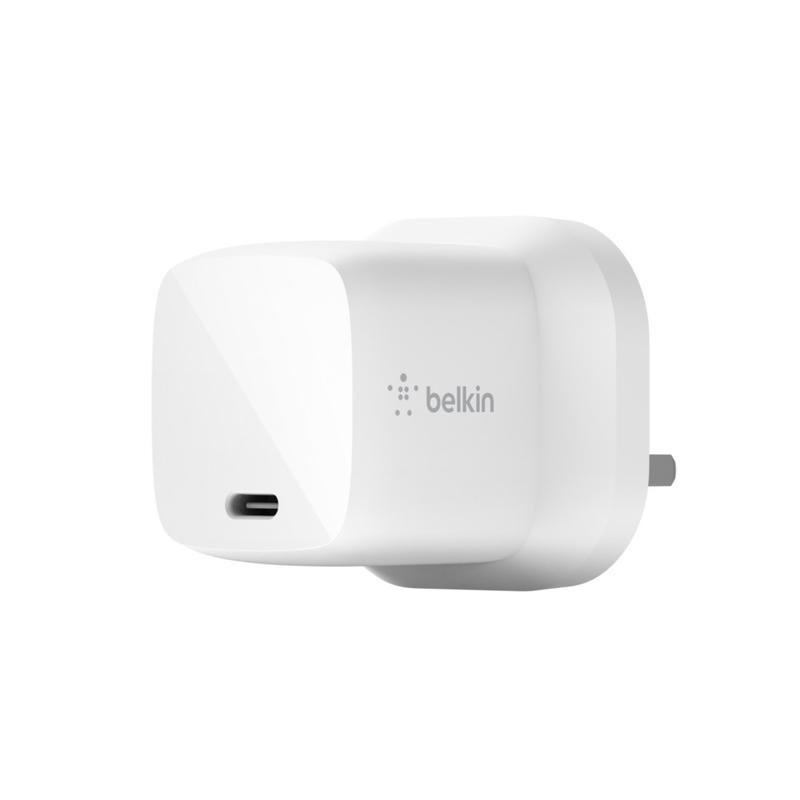 Belkin USB-C Gan Wall Charger 30W White, , large image number 0